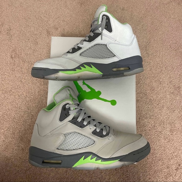 Jordan 5 Retro Green Bean (2022) | size 8 mens - Picture 2 of 10